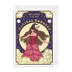 Поздравителна картичка за рожден ден "Магична богиня"